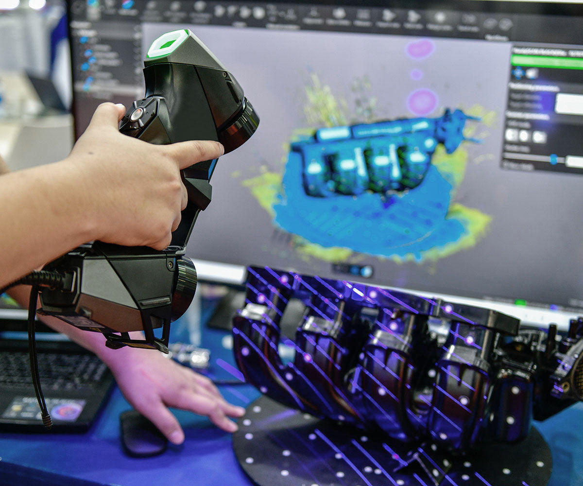 3D Laserscan Laservermessung an Maschinen, Maschinenteilen, Baugruppen, Anlagen, Vorrichtungen