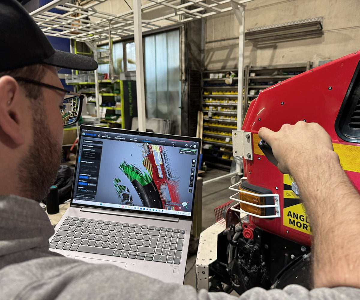 3D Laserscan Laservermessung an Fahrzeugen, Fahrzeugteilen, Ersatzteilen