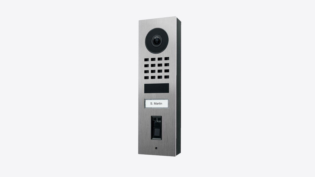 Doorbird D1101FV Fingerprint 50 Aufputz IP Video Türsprechanlage Videoklingel