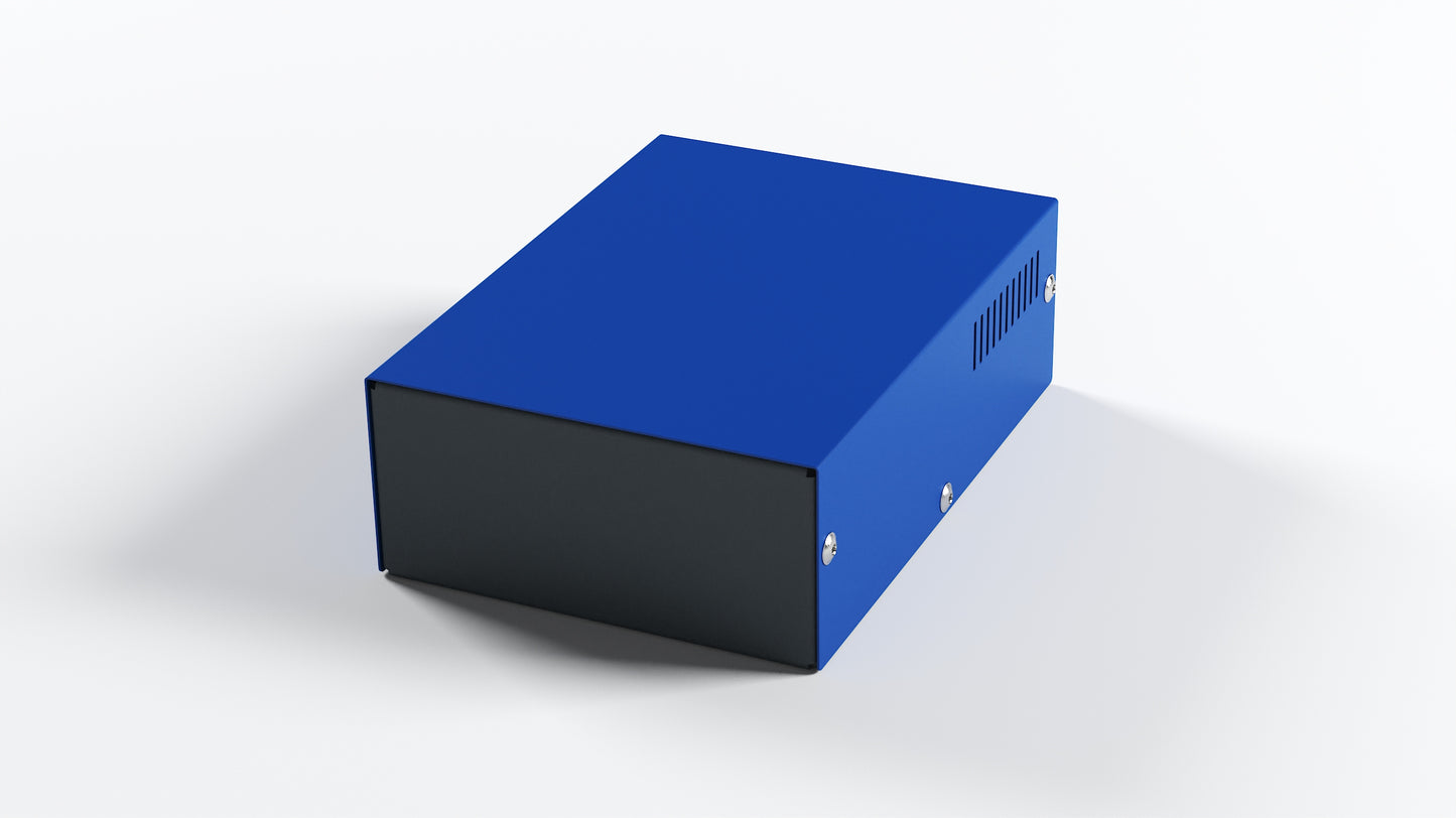 Elektro-, Platinen- und Gerätegehäuse SERIES A, Alu pulverbeschichtet