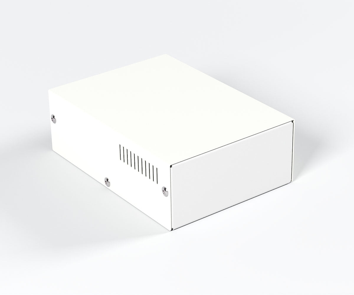 Elektro-, Platinen- und Gerätegehäuse SERIES A, Alu pulverbeschichtet