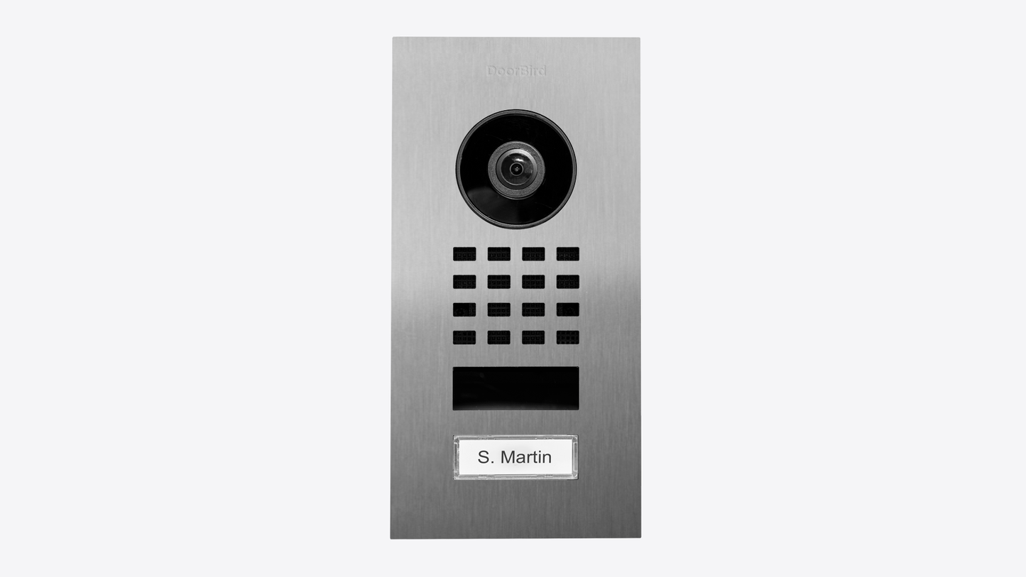 Doorbird D1101V Unterputz IP Video Türsprechanlage Videoklingel