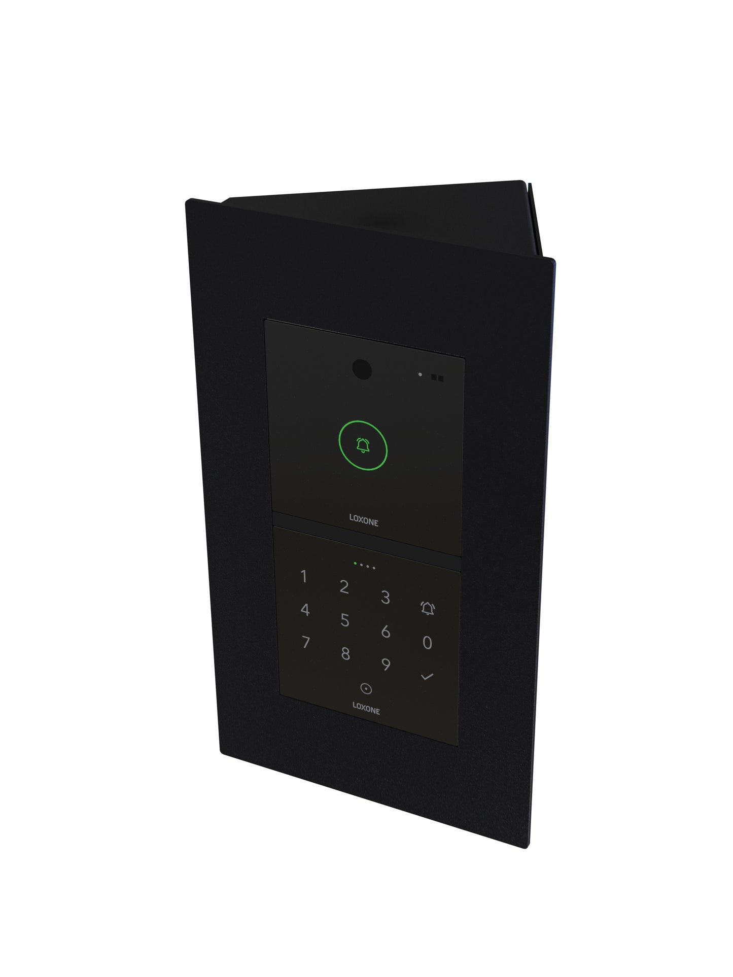 Montagegehäuse Winkel Adapter Halter für Loxone Intercom 35 Grad