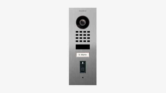 Doorbird D1101FV Fingerprint 50 Unterputz IP Video Türsprechanlage Videoklingel